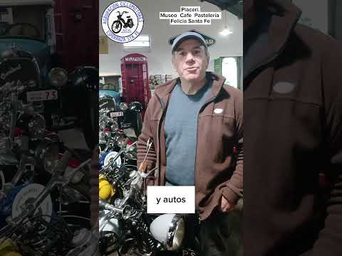Museo de motos café pastelería en Felicia Santa Fe