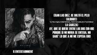 Hangover - Maluma Ft Prince Royce (Letra) (Video Liryc) 2018