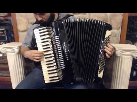 4835 - Black Excelsior Accordiana 911 Piano Accordion LMMH 41 120 $1499