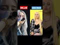 BILLIE EILISH Vs AVA MAX No Autotune Who Is The Best Shorts