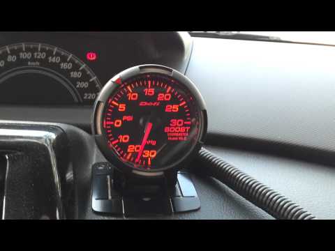 Defi Racer series boost gauge