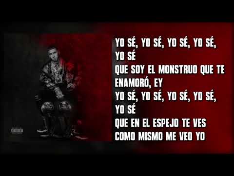 Anuel AA - Monstruo (Letra) | LLNM2