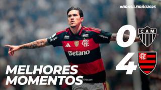 ATLÉTICO-MG 0 X 4 FLAMENGO | MELHORES MOMENTOS | BRASILEIRÃO (26/04/26)