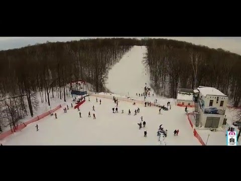 Видео: Видео горнолыжного курорта Куш-Тау в Башкортостан