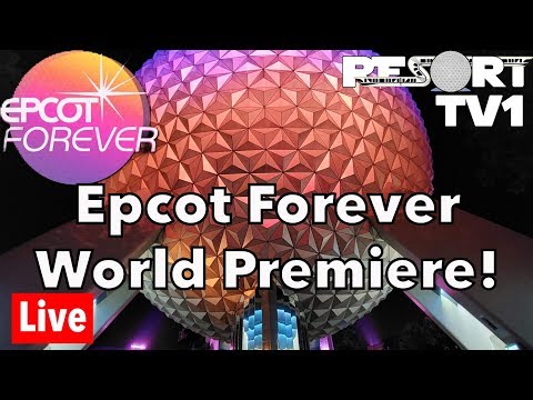 🔴Live: Epcot Forever Fireworks World Premiere Performance!! Walt Disney World Live Stream - 10-1-19