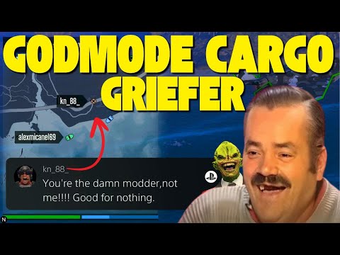 Humiliating a cheating cargo griefer