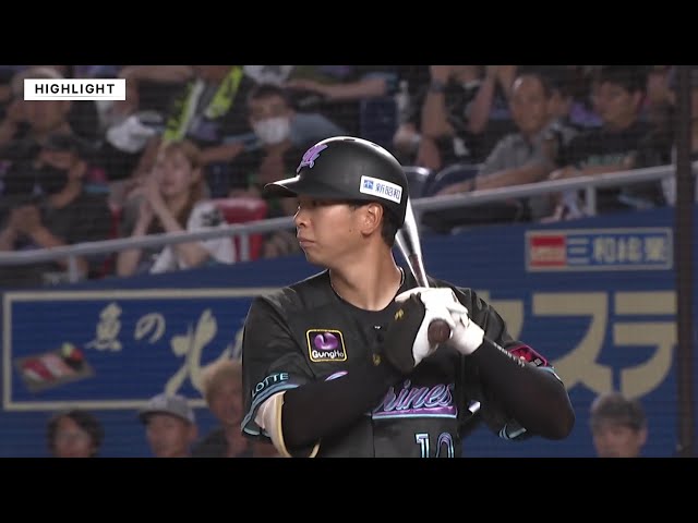 7月19日 千葉ロッテマリーンズ 対 オリックス・バファローズ ハイライト