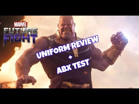 Thanos Infinity Wars Uniform First Impressions + ABX Review | Marvel Future Fight