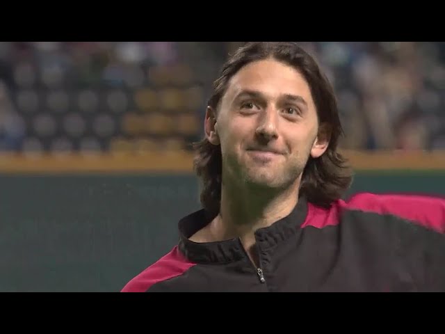 マリーンズ・ボルシンガー投手ヒーローインタビュー 2018/5/4 F-M