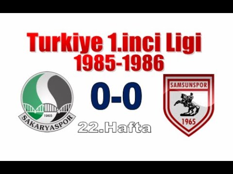 [1986.02.16] 1985-1986 22.Hafta Sakarya - Samsun 0-0