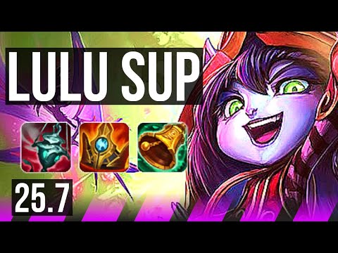 LULU & Twitch vs ORIANNA & Varus (SUP) | NA Master | 25.7