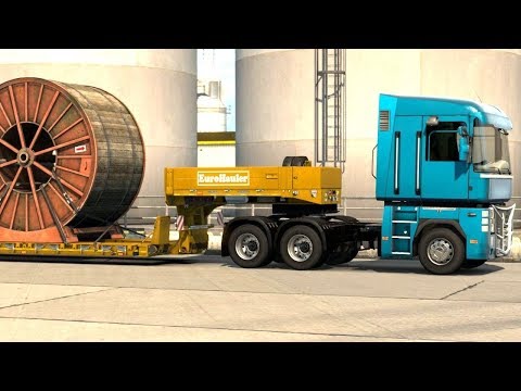 Euro Truck Simulator 2 Italia DLC - 34 Ton Cable Real from Taranto