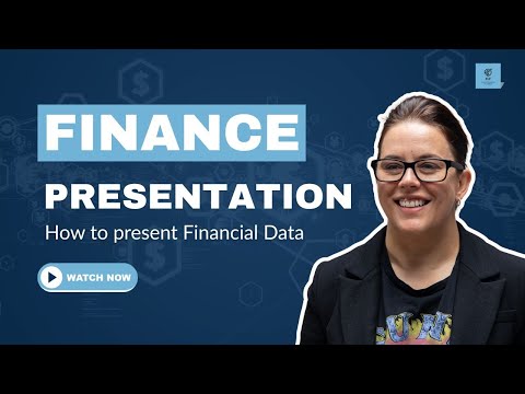 Finance Presentation Skills: How to present Financial Data | Best CFO Presentations👔