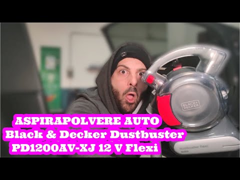 ASPIRAPOLVERE AUTO Black & Decker Dustbuster  PD1200AV-XJ 12 V Flexi