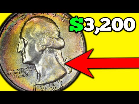Silver Error Quarters Worth Money from 1957!