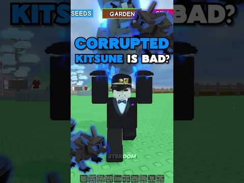 Is the NEW Corrupted Kitsune worth it?  #growagarden