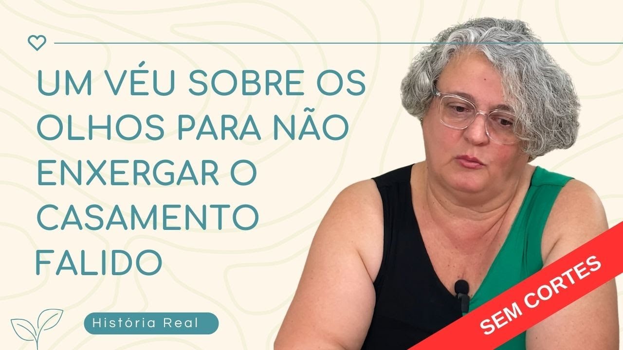 Um véu sobre os olhos para não enxergar o casamento falido - SEM CORTES