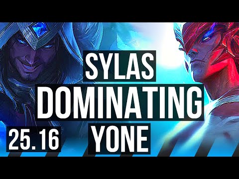 SYLAS vs YONE (MID) | 11/1/14, Dominating | KR Master | 25.16