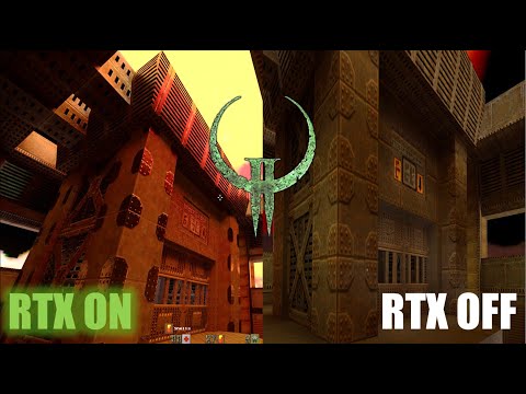 Quake 2 RTX vs Quake 2 1997 (Same environmental settings)