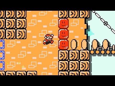 Super Mario Maker 2 🔧 Auto Switch 2 Sky High 🔧 by TeeTurtle