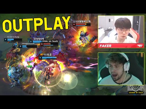 Highlight Pro Outplay (T1 Faker, YoDa, Xnapycz)...LoL Moments Ep 14