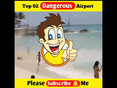 Top 02 Dangerous Airport 😱 | @toto-kyoto @stubbornfacts  #short #shorts