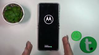 How to Power On the MOTOROLA Razr 40 Ultra Phone - Switch On Device