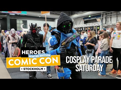 Cosplay Parade @ Comic Con Stockholm | Day 2 - Saturday