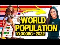 World Population By Countries 10 000BC 2022