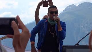 Francesco Gabbani, Saint Marcel (Aosta) 22.07.2017 inizio con MAGELLANO