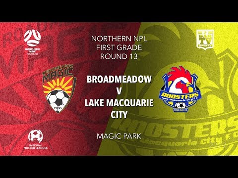 2019 NPL Northern NSW u20s and 1st Grade - Round 13 - Broadmeadow Magic v Lake Macquarie City FC
