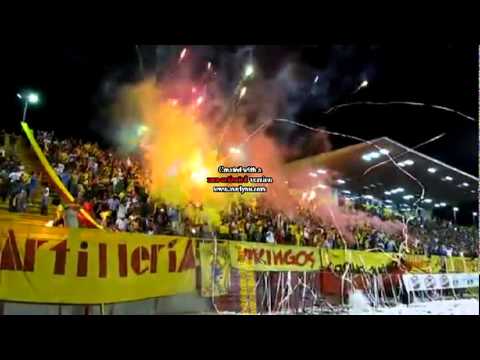 "Los Vikingos te invitan el 20/11 al juego CaraboboFC vs Aragua FC" Barra: Los Vikingos &bull; Club: Aragua