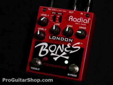 Radial London Bones Dual Distortion Pedal