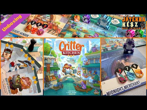Critter Kitchen - Unboxing - Játékra kész / Play Right Away