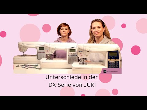 Unterschiede der  JUKI DX-Serie