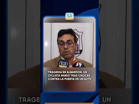 Tragedia en Albardón: un ciclista murió tras chocar contra la puerta de un auto