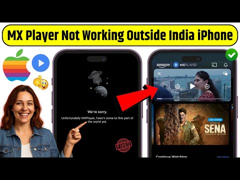 Watch MX Player Movies/Web-Series From Any Country on iPhone/iPad | Play MX Player Outside India iOS