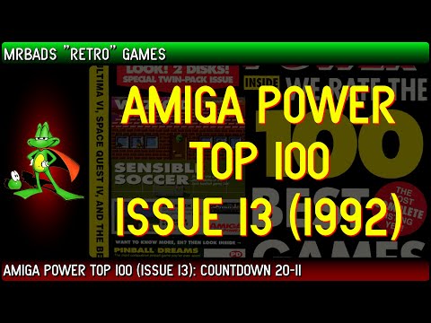 Top 100 Amiga Games | Amiga Power (1992) | #20 - 11