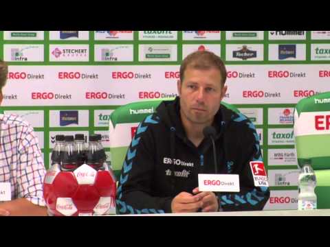 Pressekonferenz vor dem Pokalspiel beim SV Waldkirch