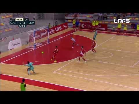 Gol Esteban (0-4) Jimbee Cartagena - Levante UD FS. Play Off, 1/4, J1. LNFS