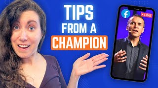 FB Live - Present Like a PRO! | Interview with Toastmasters Champion John Zimmer