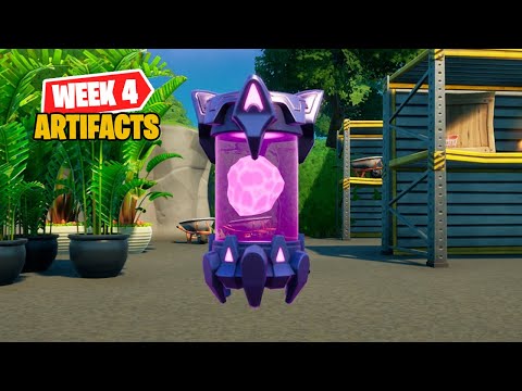 Fortnite All Alien Artifacts Location Guide (Week 4) - Unlock Kymera Customizations