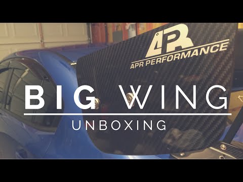 APR GTC-300 67" Wing Unboxing