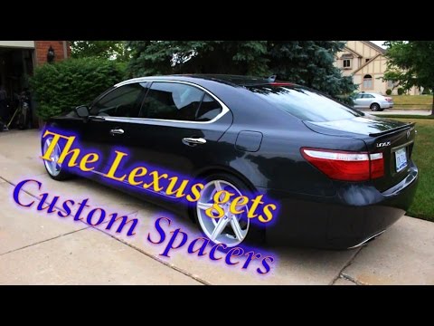 Lexus LS 600 HL Custom Wheel Spacers