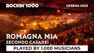 Romagna Mia - Secondo Casadei, played by 1,000 musicians | Rockin'1000
