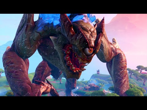 Fortnite Final Showdown Live Event FULL REPLAY Cinematic! Fortnite Monster vs Robot Event !