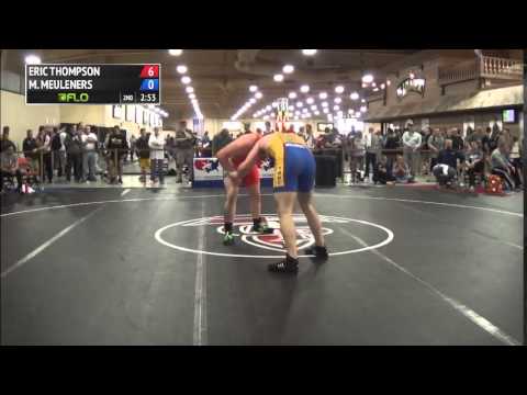 125 kg R2 - Eric Thompson (NLWC) vs Matthew Meuleners (TMWC)