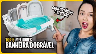 TOP 5 Melhores BANHEIRA DOBRÁVEL PORTÁTIL em 2023! Guia Completo e Comparativo ✅