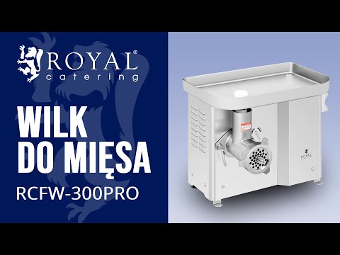 Video - Outlet Wilk do mięsa - 300 kg/h - PRO