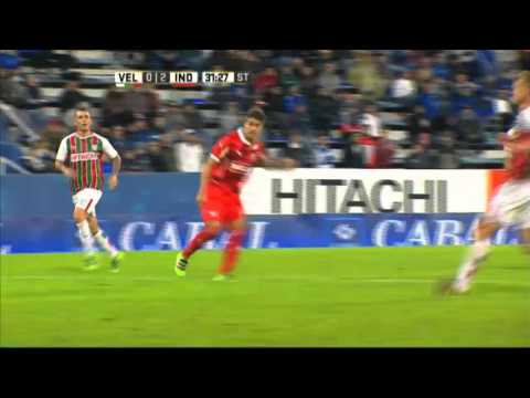 Rigoni lo tuvo dos veces. Vélez 0 - Independiente 2. Fecha 11. Primera División 2016.